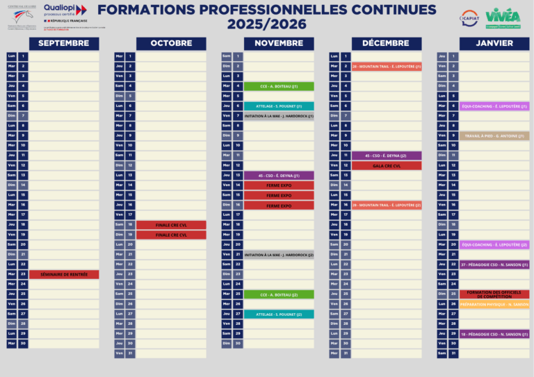 Calendrier FPC 2025.2026