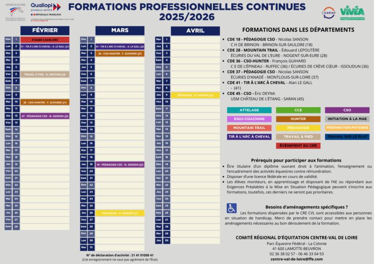 Calendrier FPC 2025.2026