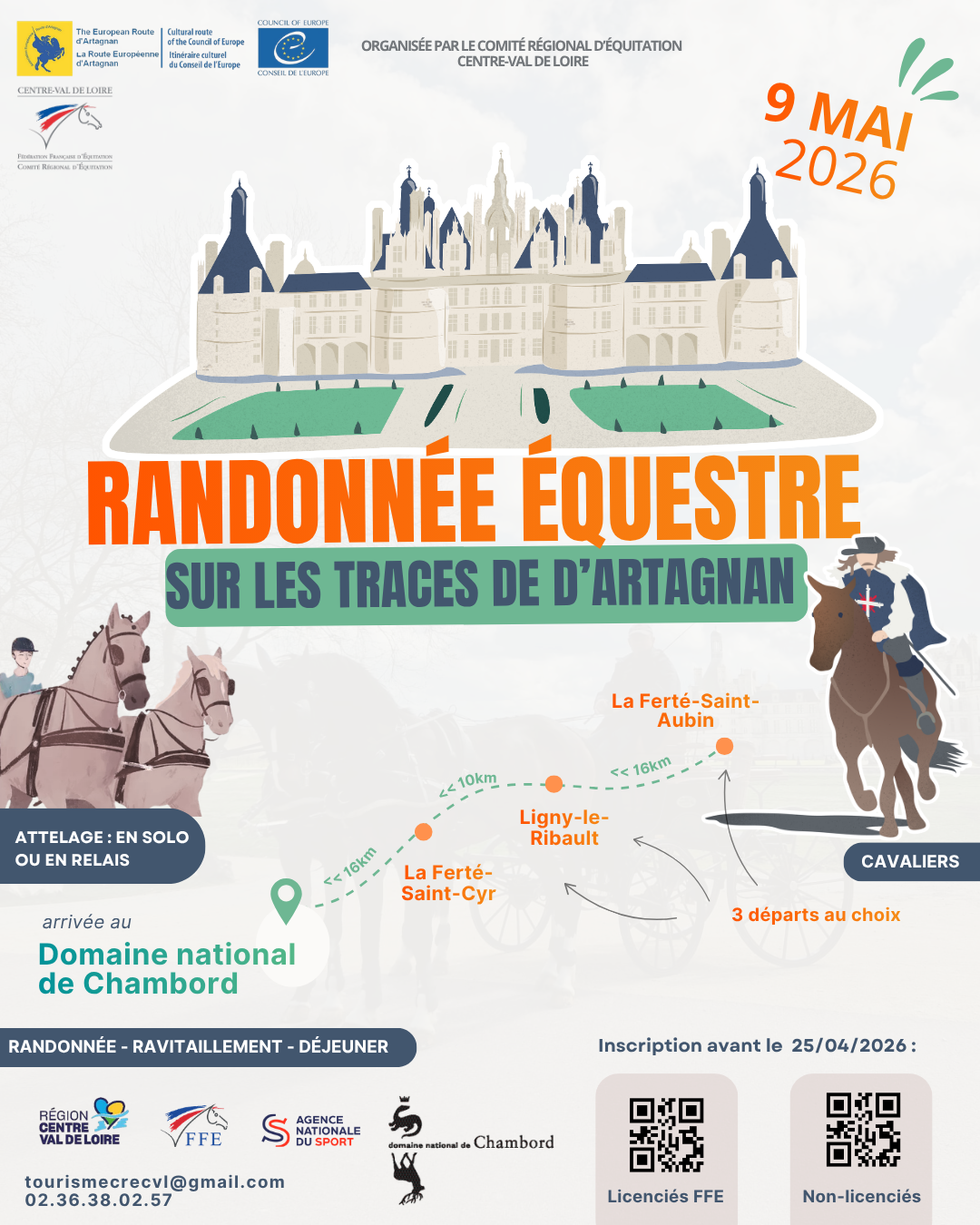 Randonnée équestre _ Sur les traces de d&rsquo;Artagnan